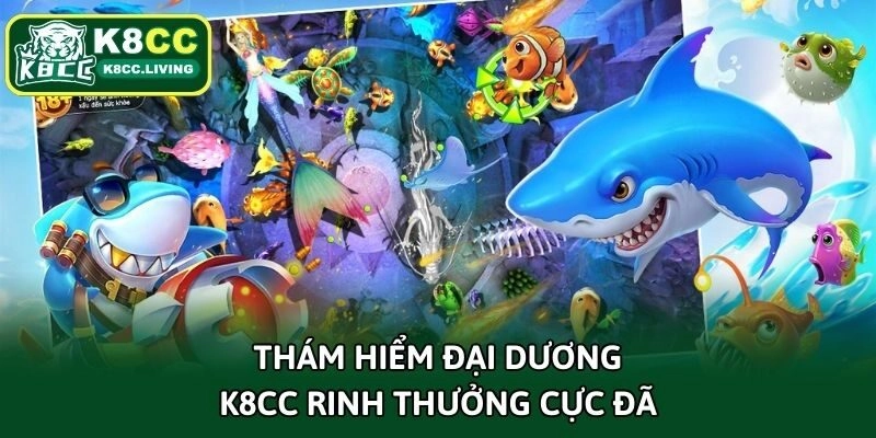 Thám hiểm đại dương K8CC rinh thưởng cực đã